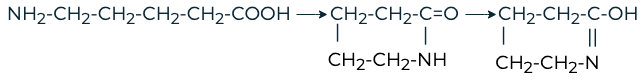 Нагревание γ и δ-аминокислот