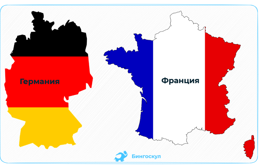 Сравнительная экономико-географическая характеристика Германии и Франции