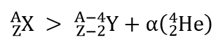 Формула альфа-распада