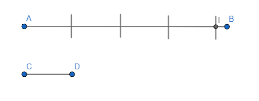 Измерение геометрических фигур основано на аксиоме Архимеда: дана пара отрезков разной длины, причём AB > CD. На AB можно отложить столько геометрических фигур CD, во сколько раз он меньше или короче AB.