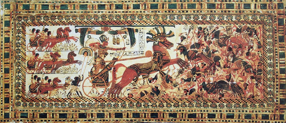 Воины фараона в Древнем Египте