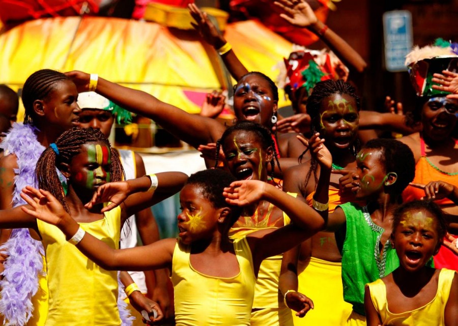 Новый год в Гане, празднуют новый год в африке