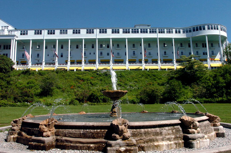 Гранд Отель на острове Макино, штат Мичиган