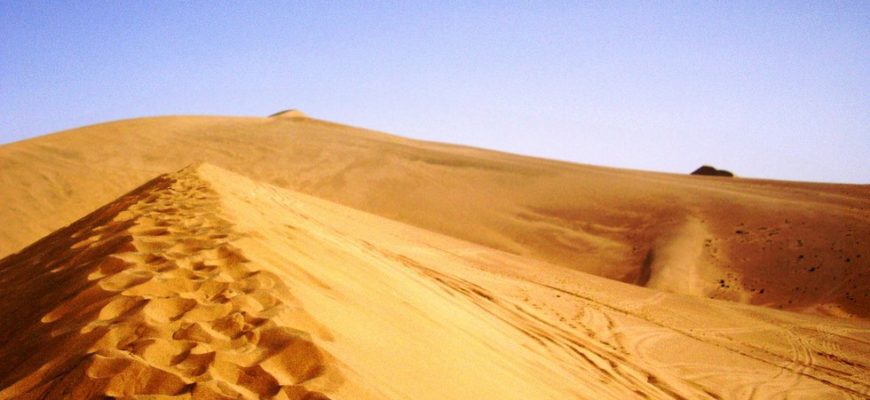 Такла-Макан пустыня смерти в Китае