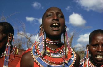 Женщины масаи