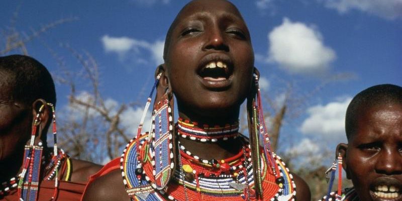 Женщины масаи