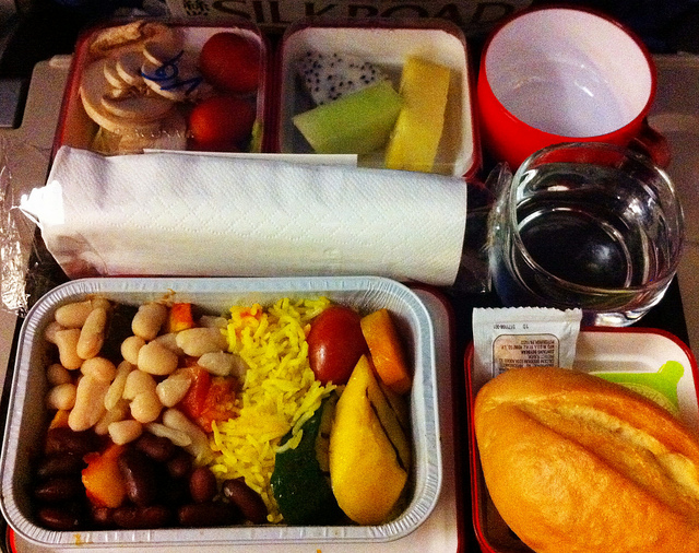 Допутсимая еда на борту самолёта