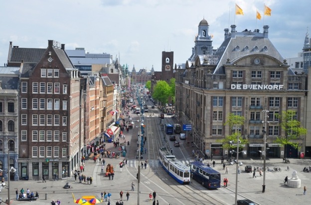 Амстердам - площадь Дам