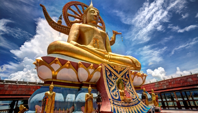  12 метровая статуя Будды