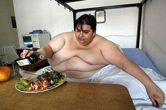 Самый толстый мужчина на земле - мексиканец