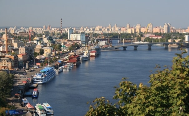 Водные эксскурсии по Киеву