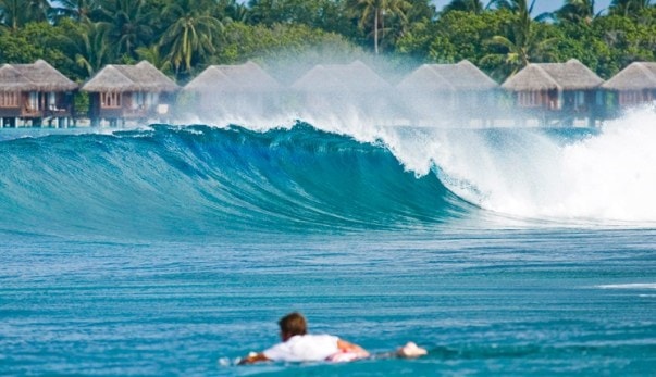 Сёрфинг на Мальдивах