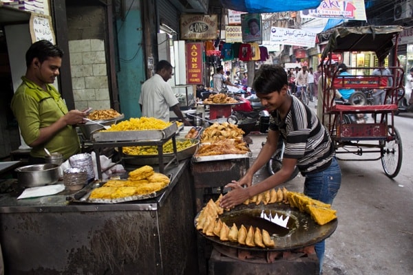 Уличная еда в Индии