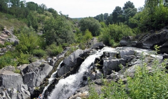 Стеблевские водопады