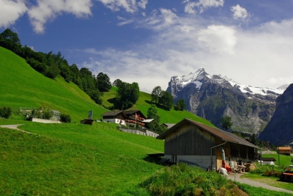 Австрийские Альпы - красивые города австрии