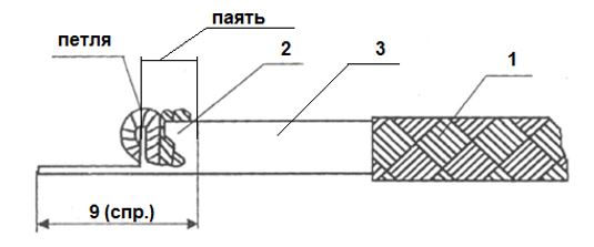 Разделка и пайка кабеля АВКТ-4