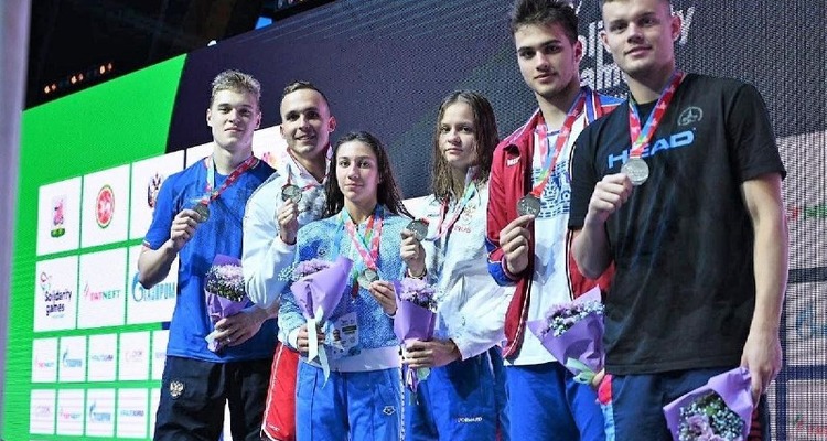 Белорусские пловцы завоевали 19 медалей на «Играх дружбы» в Казани