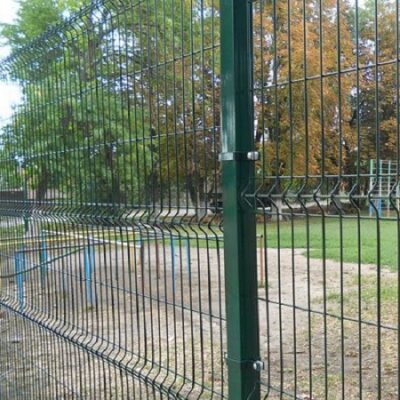забор из сетки сварной оцинкованной 3d-perimetr.ru