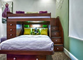 Идеи для детской кроватки в маленькой квартире