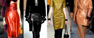 Женский гардероб: как и с чем носить кожаные вещи?