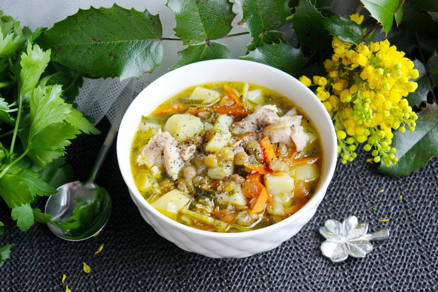 Суп из чечевицы красной с курицей и картошкой рецепт фото пошагово с фото классический