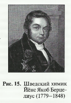 Шведский химик Йёнс Якоб Берце­ лиус (1779-1848)
