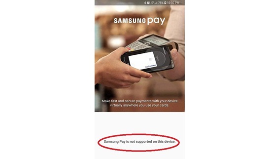 Временно невозможно подключиться к Samsung Pay - что делать