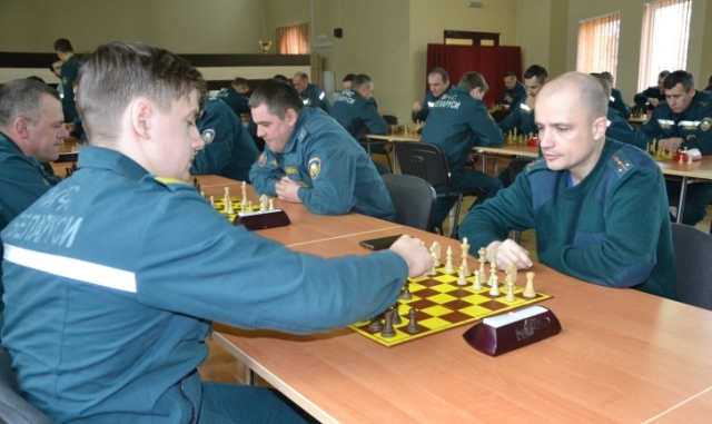Брестское ОУМЧС провело чемпионат по шахматам