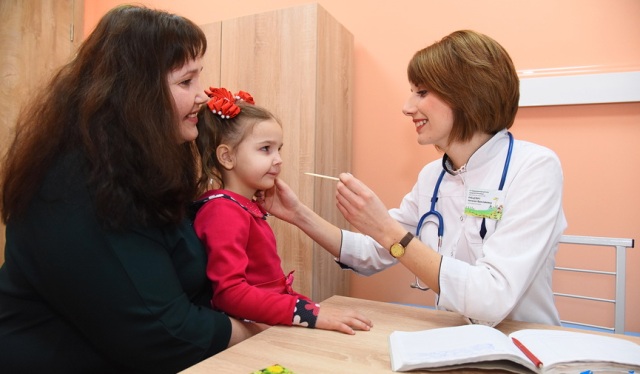 В Барановичах после реконструкции открыли детскую поликлинику