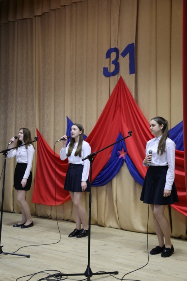 В Лельчицкой гимназии чествовали воинов-интернационалистов