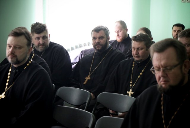 В Брестском городском благочинии прошло собрание духовенства, посвященное коронавирусу