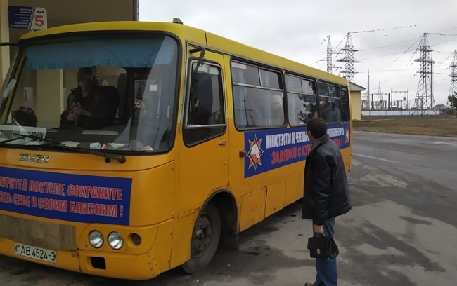 В Калинковичах появился необычный автобус
