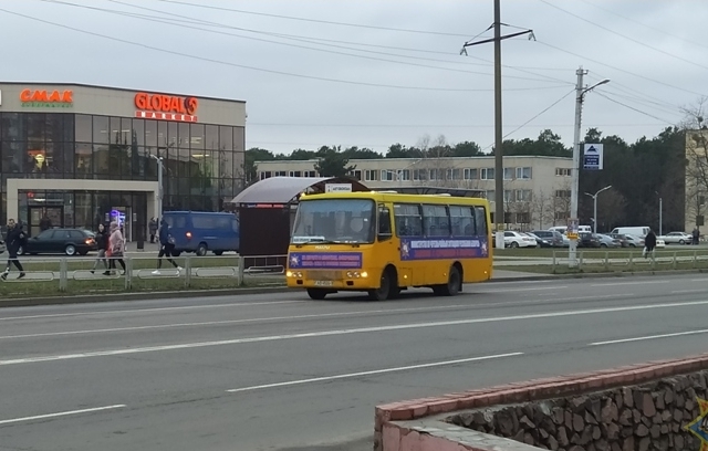 В Калинковичах появился необычный автобус
