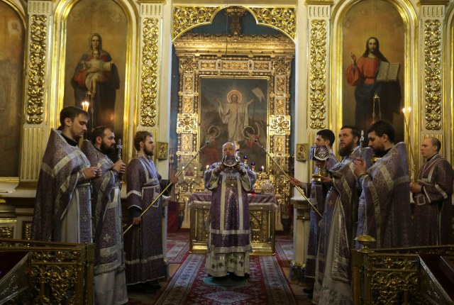 Владыка Иоанн совершил архиерейское богослужение в кафедральном соборе Бреста