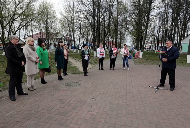 В Калинковичах прошел митинг-реквием о Чернобыльской катастрофе