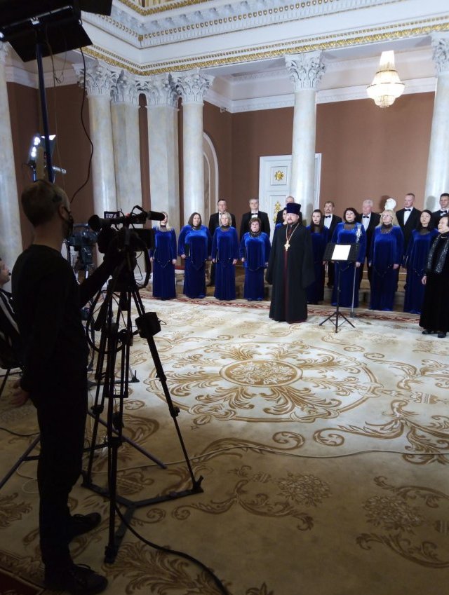 Камерный хор Гомельской филармонии выступил с пасхальным концертом в онлайн-режиме