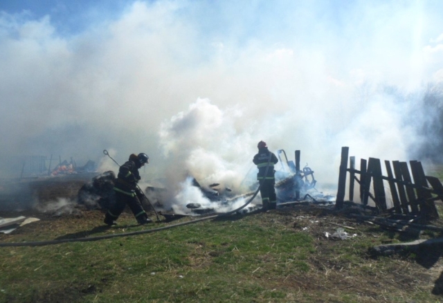 Пожар в Жлобинском районе: пострадал пенсионер