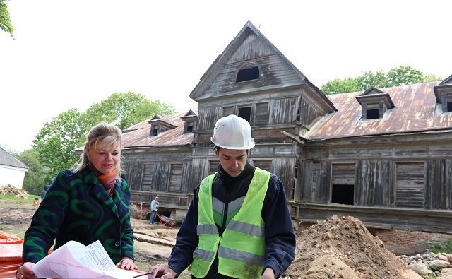 В Ляховичском районе реставрируют бывшую усадьбу Рейтанов