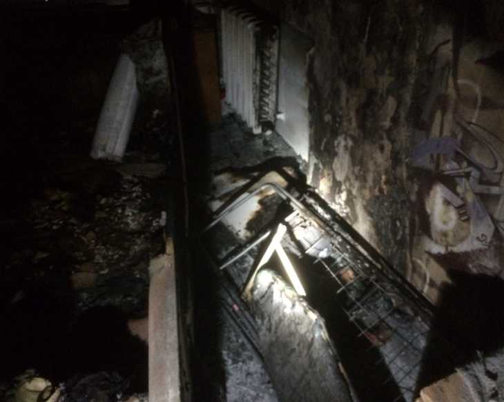 В Слуцке из горящего общежития эвакуировали около сотни жильцов