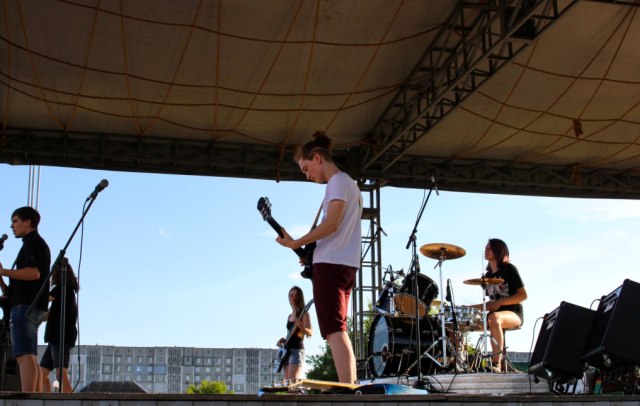 В Светлогорске День молодёжи отметили летним рок-марафоном «Эх, ухнем!»