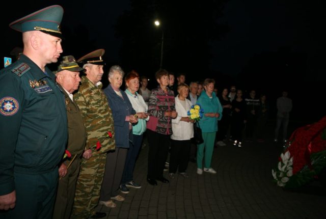 В Светлогорске почтили память жертв Великой Отечественной войны