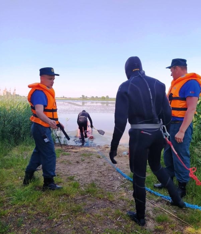 В Ивановском районе провели занятия группы спасения на воде