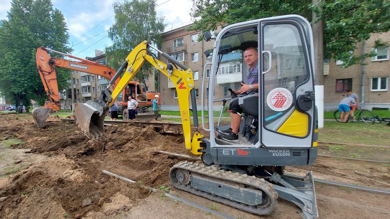 В Витебске началась реконструкция улицы Гагарина