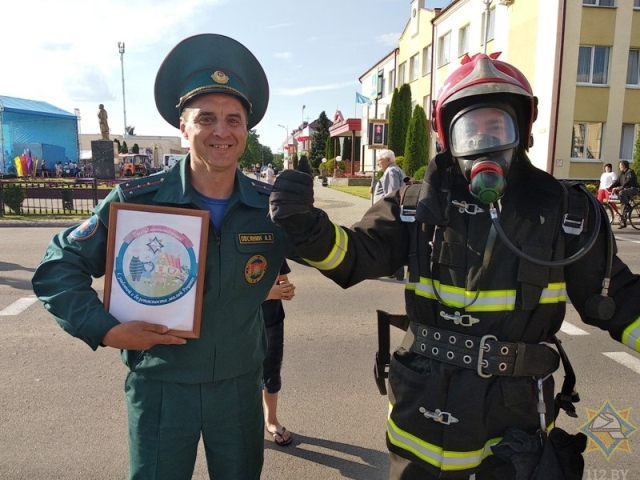 Спасатели устроили представление на Дне рождения города Иваново