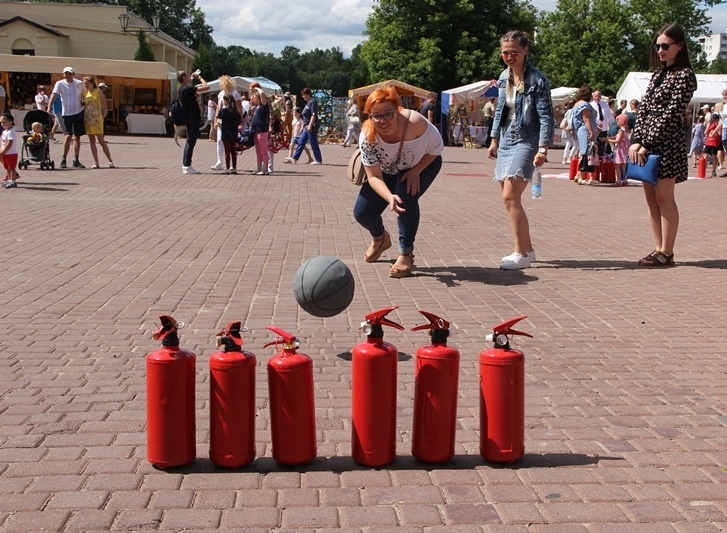 Праздник огнетушителя прошел в Витебске