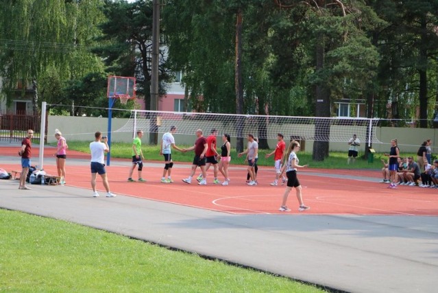 В Ганцевичах провели День дворового волейбола