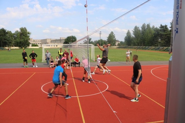В Ганцевичах провели День дворового волейбола