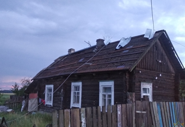 Последствия прохождения грозового фронта в Калинковичском районе