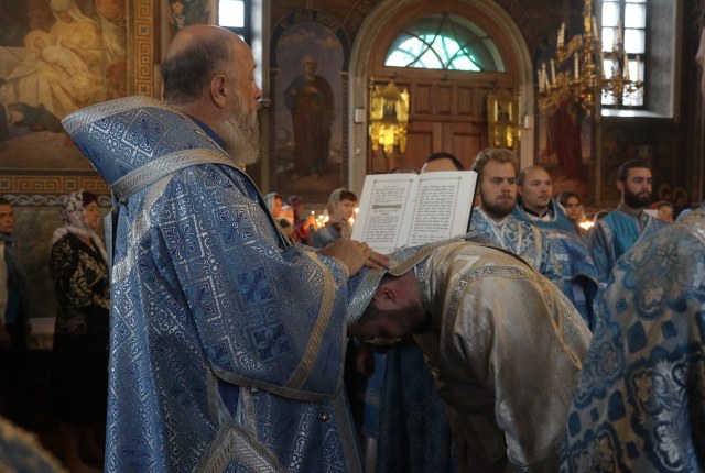 День памяти Феодоровской иконы Божией Матери в кафедральном соборе Бреста