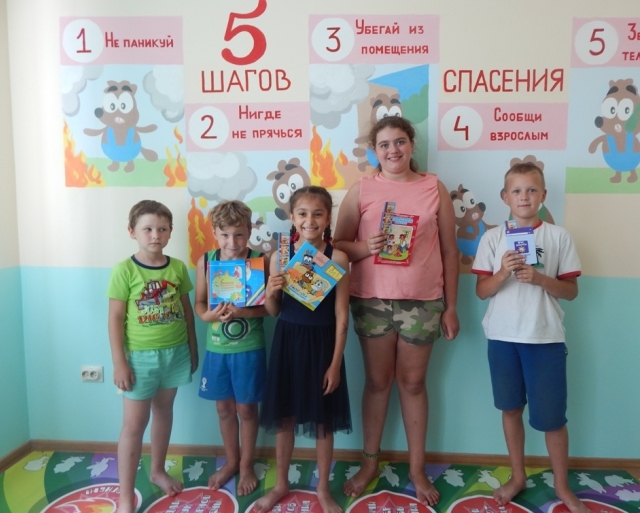 В Брагинском районе открылась детская имиджевая комната МЧС
